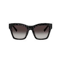 Dolce & Gabbana DG4512 32888G-53 Black Texture Cocco / Grey Gradient Lenses