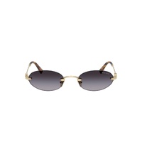 Miu Miu MUA54S ZVN5D1-51 Pale Gold / Grey Gradient Lenses