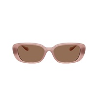 Versace VE4504D 553573-56 Opal Pink / Dark Brown Lenses