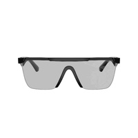 Burberry BE4480D 300169-41 Black / Light Grey Tampo Silver Mirror Lenses