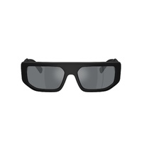 Dolce & Gabbana DG6203 25256G-56 Matte Black / Light Grey Black Mirror Lenses