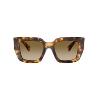 Miu Miu MUB05S 14L20U-51 Honey Havana / Brown Gradient Lenses
