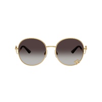 Dolce & Gabbana DG2324 02/8G-56 Gold / Grey Gradient Lenses