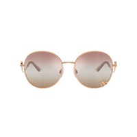 Dolce & Gabbana DG2324 1298EL-56 Rose Gold / Pink Brown Lenses