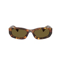 Miu Miu MUB04S 14L09Z-53 Havana Honey / Dark Brown Lenses