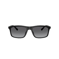 Emporio Armani EA4257U 500181-57 Matte Black / Grey Gradient Polarised Lenses