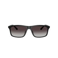 Emporio Armani EA4257U 50018G-57 Matte Black / Grey Gradient Lenses