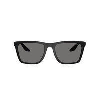 Prada Linea Rossa PSB08S 1BO02G-56 Matte Black / Dark Grey Polarised Lenses