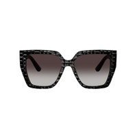 Dolce & Gabbana DG4438 32888G-55 Black Texture Cocco / Grey Gradient Lenses