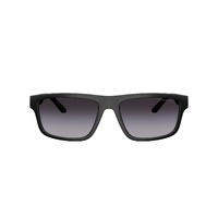 Emporio Armani EA4244U 50018G-57 Matte Black / Grey Gradient Lenses