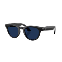 Ray-Ban x Meta (Gen 2) Headliner LNB RW4013F 601/MF-51 Shiny Black / Clear to Sapphire Photochromic Lenses