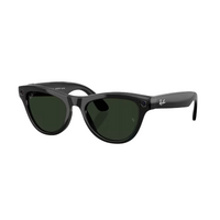 Ray-Ban x Meta (Gen 2) Skyler RW4014 601/1M-52 Shiny Black / Clear to Graphite Green Photochromic Lenses