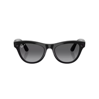 Ray-Ban x Meta (Gen 2) Skyler RW4014 601/T3-52 Shiny Black / Graphite Gradient Polarised Lenses