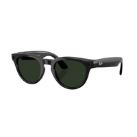 Ray-Ban x Meta (Gen 2) Headliner RW4013 601/1M-50 Shiny Black / Clear to Graphite Green Photochromic Lenses