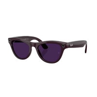 Ray-Ban x Meta (Gen 2) Skyler RW4014 6701CH-52 Shiny Mystic Violet / Clear to Amethyst Photochromic Lenses