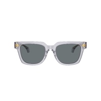 Versace VE4510U 530580-52 Transparent Grey / Dark Blue Lenses