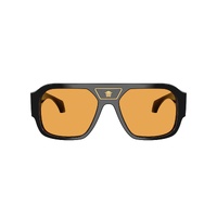 Versace VE4508U GB1/7-56 Black / Orange Lenses