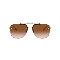Versace VE2296 100213-60 Gold / Brown Gradient Lenses