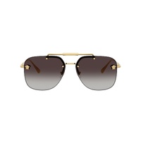 Versace VE2296 100284-60 Gold / Grey Gradient Lenses