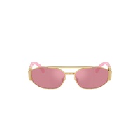 Versace Kids VK2003 10029L-50 Gold / Pink Mirror Lenses