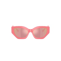 Versace Kids VK4007U 5545/Z-48 Pink / Pink Rose Gold Mirror Lenses