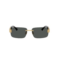 Versace VE2298 100287-58 Gold / Dark Grey Lenses