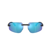 Ray-Ban RB4475CH 601SA1-60 Sand Black / Blue Mirror Polarised Lenses