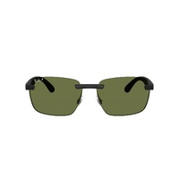 Ray-Ban RB4470CH 601S/2-62 Sand Black / Green Polarised Lenses