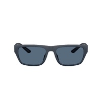 Emporio Armani EA4267U 618580-57 Rubberised Matte Blue / Dark Blue Lenses