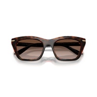 Emporio Armani EA4274BU 50171W-53 Shiny Black / Clear Lenses