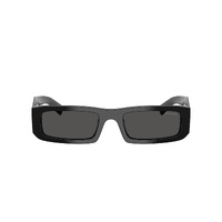 Prada PRD09SD 16K08Z-54 Black / Dark Grey Lenses