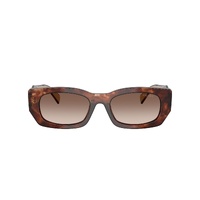 Prada PRB05S 00K10S-53 Caramel Tortoise / Brown Gradient Lenses