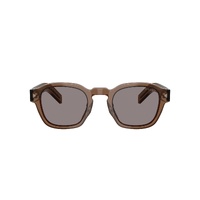 Prada PRA16S 28I03D-49 Transparent Clay / Grey Lenses