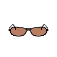 Miu Miu MUB10SU 16K90Q-55 Black / Brown Lenses