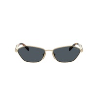 Prada PRD50S ZVN70B-57 Pale Gold / Dark Grey Lenses
