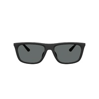 Emporio Armani EA4272U 500181-57 Matte Black / Dark Grey Polarised Lenses