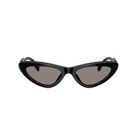 Miu Miu MUB11SU 16K80Q-55 Black / Dark Grey Lenses