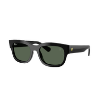 Ray-Ban RB2228M F60171-53 Scuderia Ferrari Collection Black / Dark Green Lenses