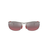 Ray-Ban RB3819M F0017A-62 Scuderia Ferrari Collection Gunmetal / Violet Polarised Lenses