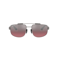 Ray-Ban RB3789M F1247A-58 Scuderia Ferrari Collection Gunmetal / Wine Polarised Lenses