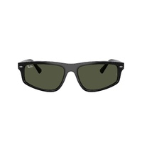 Ray-Ban RB2225 901/31-57 Black / Green Lenses