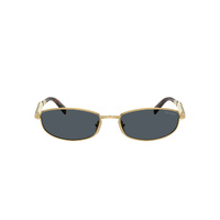 Prada PRD51S 5AK70B-55 Gold / Dark Grey Lenses