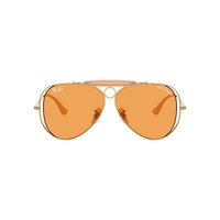 Ray-Ban The Shooter By Dolce & Gabbana RB3138M 001/7-58 Arista Gold / Orange Lenses