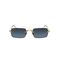 Ray-Ban RB3928 001/S2-54 Arista Gold / Blue Dark Grey Gradient Lenses