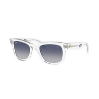 Ray-Ban RBR0502SM F7064L-50 Scuderia Ferrari Collection Transparent / Light Grey Dark Blue Gradient Lenses
