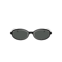 Emporio Armani EA4276U 501787-49 Shiny Black / Dark Grey Lenses