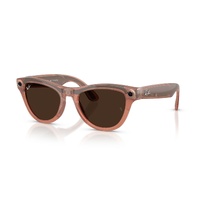 Ray-Ban x Meta (Gen 2) Skyler RW4014 6778M4-52 Peach / Clear to Brown Photochromic Lenses