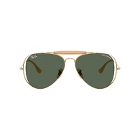 Ray-Ban The Outdoorsman By Dolce & Gabbana RB3029M 001/71-58 Arista Gold / Dark Green Lenses