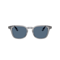 Polo Ralph Lauren PH4251U 631780-50 Shiny Transparent Grey / Dark Blue Lenses