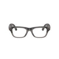 Ray-Ban x Meta (Gen 2) Blayzer Optics RW7001 8529-50 Transparent Ice Grey / Demo Lens Lenses
